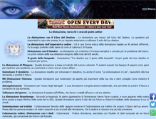 Tablet Screenshot of divinazioni.com